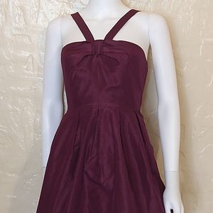 J.Crew halter dress size 100% silk